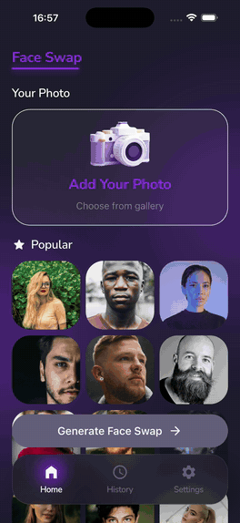 Face Swap AI — ИИ-замена лица