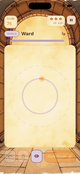 Glyph Caster — рисование рун